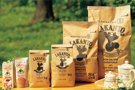 Original packaging of Lakanto.